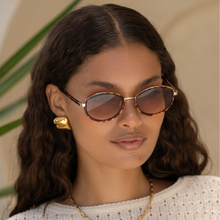 Load image into Gallery viewer, Jordan Acetate Oval Sunglasses
