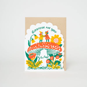 Grateful Gnomes Card