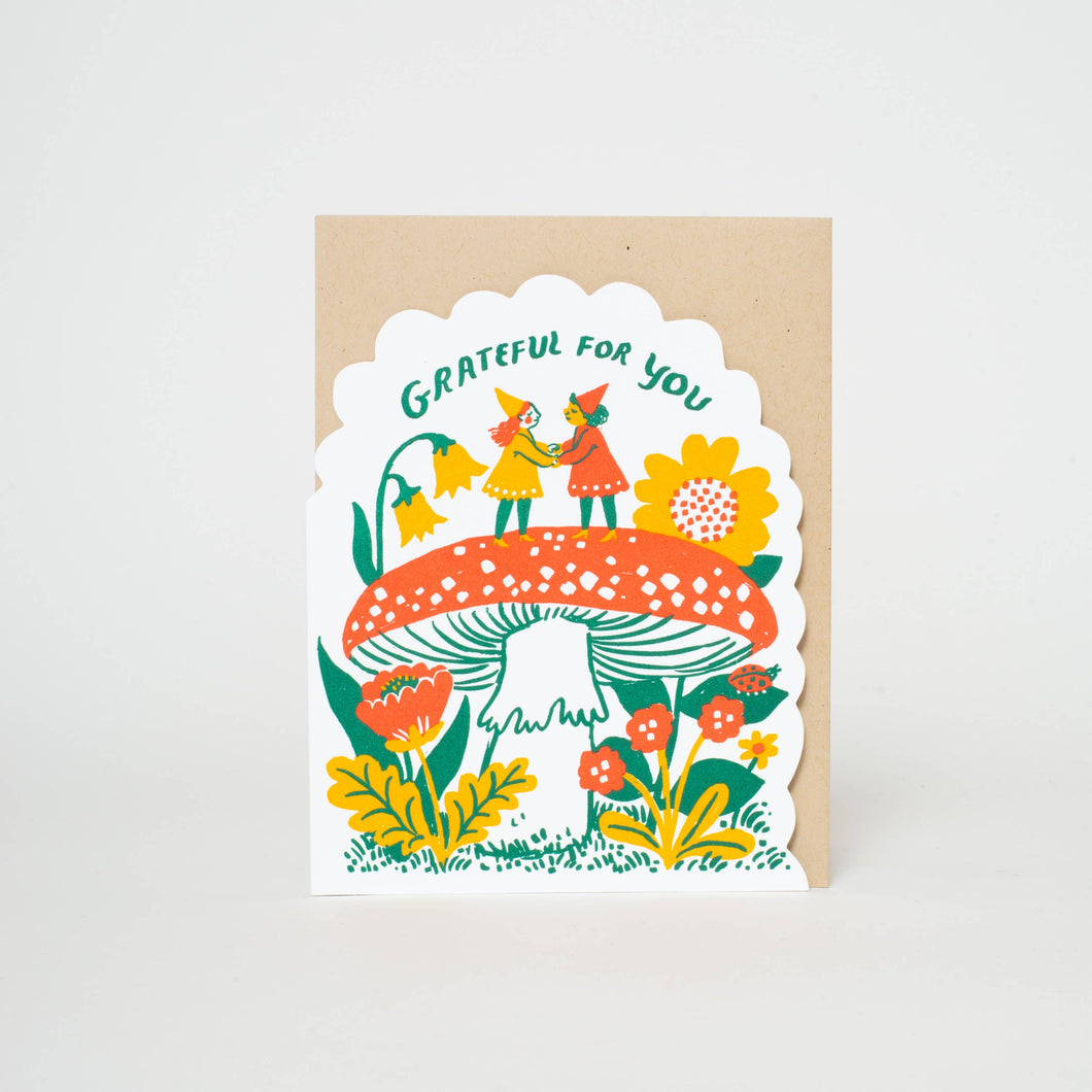 Grateful Gnomes Card