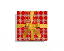 Load image into Gallery viewer, Red Christmas Wrapping Paper Bells
