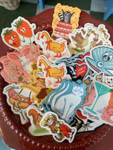 Load image into Gallery viewer, Cowboy Kitty Sticker
