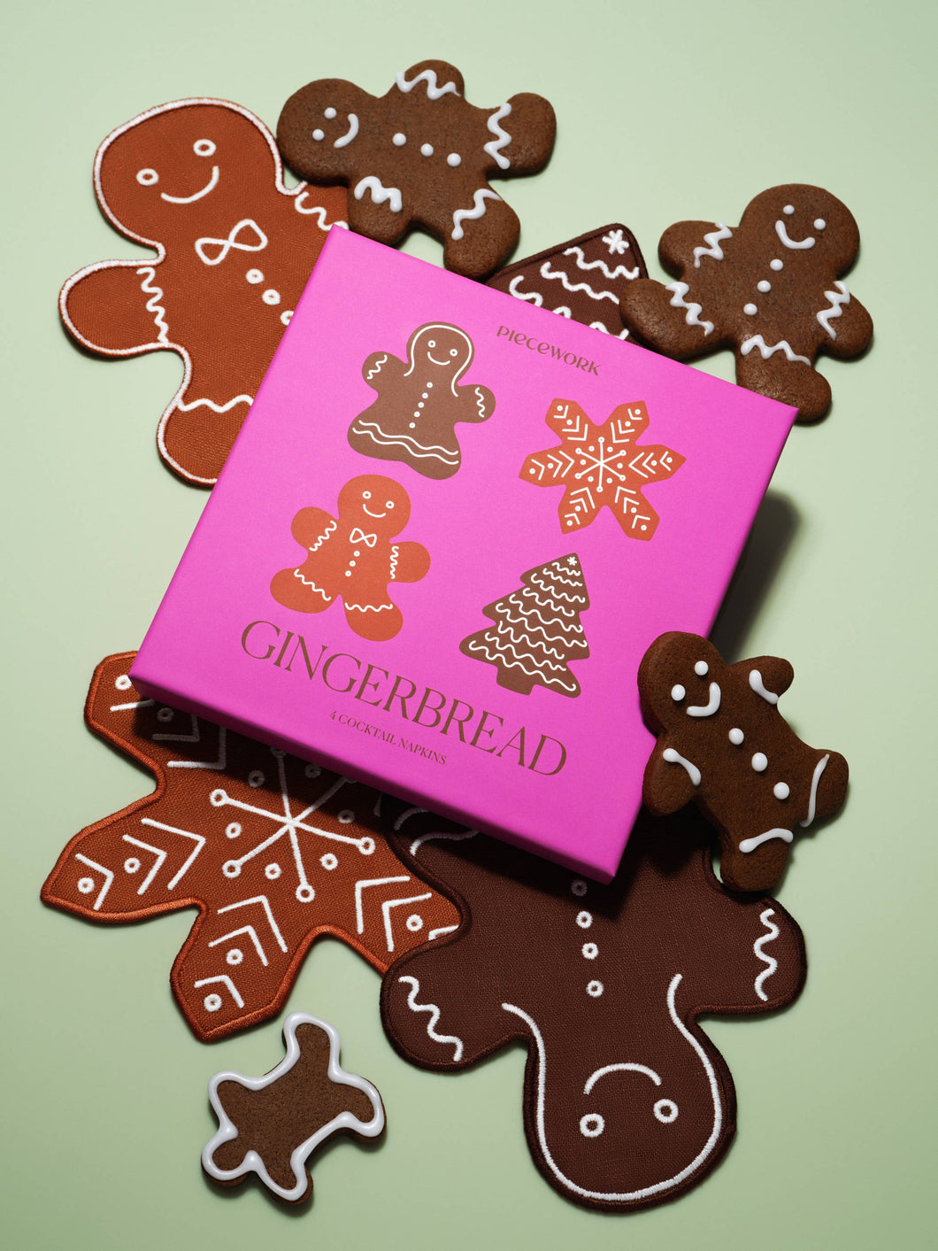 Gingerbread Cocktail Napkins