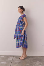 Load image into Gallery viewer, Harper Pleated Plaid Midi Dress
