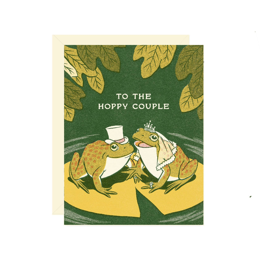Hoppy Couple Card