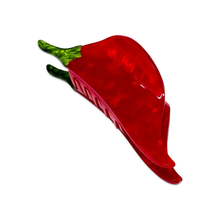 Load image into Gallery viewer, Chili Pepper Hair Claw Clip
