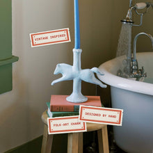 Load image into Gallery viewer, Dala Horse Candlestick Holder
