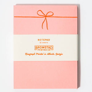 Bow Risograph Notepad