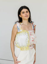 Load image into Gallery viewer, Thelma Vintage Hankie Top
