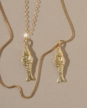 Load image into Gallery viewer, Pescadero Necklace: Box Chain / 20" / Gold + 14k Gold Filled Chain
