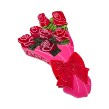 Load image into Gallery viewer, Rose Bouquet Hair Claw
