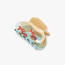 Load image into Gallery viewer, The Swan Claw - White Swan Bird With Goldfish Hair Clip
