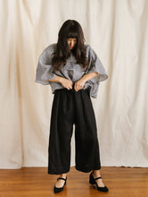 Load image into Gallery viewer, Mid Easy Pant | Black Linen
