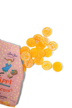 Load image into Gallery viewer, Pippi Longstocking Gold Coins  Swedish Candy

