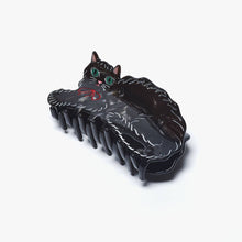 Load image into Gallery viewer, Black Kitty Hair Claw
