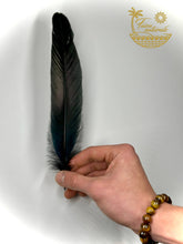 Load image into Gallery viewer, Black Feathers for Smudging
