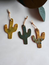 Load image into Gallery viewer, Cactus Ceramic Ornament
