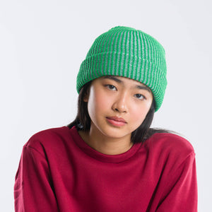 Simple Rib Knit Beanie