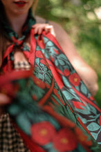 Load image into Gallery viewer, Rose Silk Scarf
