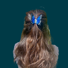 Load image into Gallery viewer, Blue Morpho Hair Claw
