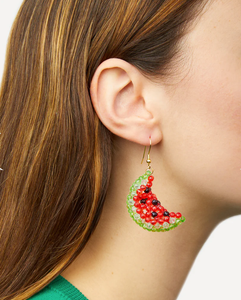 Mini Watermelon Earrings