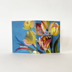 Moms Tulips Card