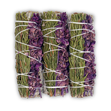 Load image into Gallery viewer, Lavender with Rosemary and White Sage Bundles
