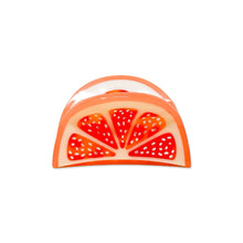 Load image into Gallery viewer, Mini Grapefruit Slice Hair Claw
