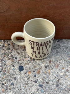 Straight White Male Tears Handmade Mug