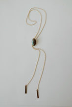 Load image into Gallery viewer, Gold Bolo Tie Necklace
