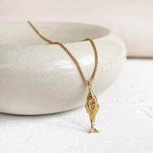 Load image into Gallery viewer, Pescadero Necklace: Box Chain / 20" / Gold + 14k Gold Filled Chain
