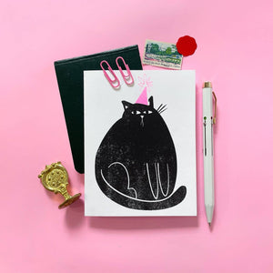 Party Cat Birthday Card