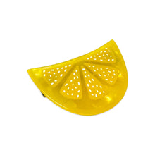 Load image into Gallery viewer, Lemon Slice Alligator Hair Clip
