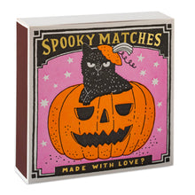 Load image into Gallery viewer, Halloween Black Cat Safety Matches
