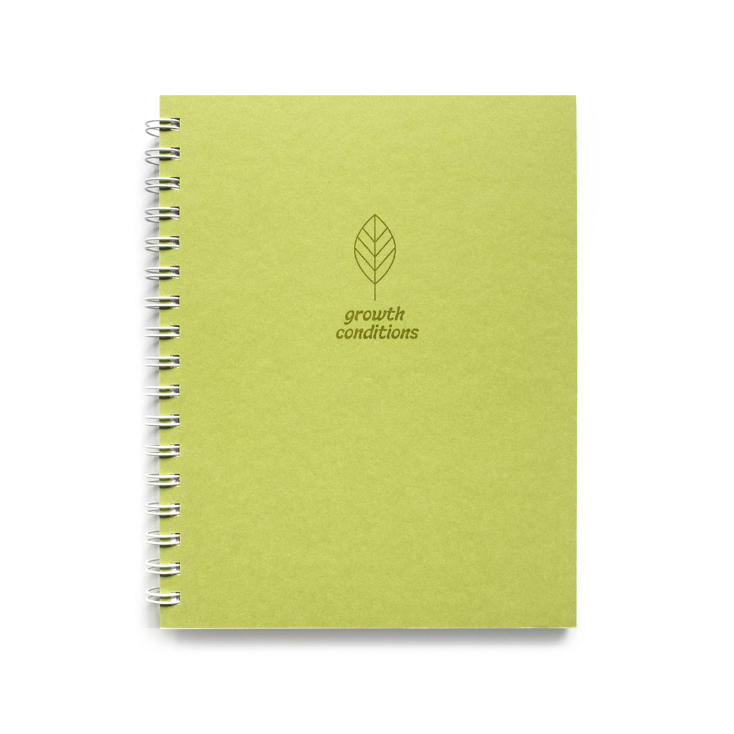 Growth Conditions Garden Planner + Journal