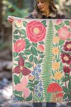 Load image into Gallery viewer, Organic Cotton Tea Towel | Forest Flora
