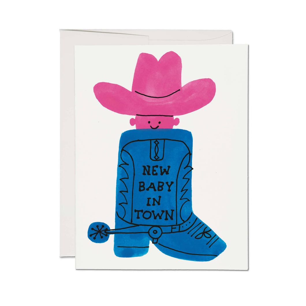 New Baby in Town Card
