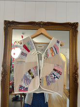 Load image into Gallery viewer, Reclaimed Vintage Textile Quilt Vest
