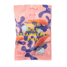 Load image into Gallery viewer, Sour Wild Strawberry Fish | Swedish Candy
