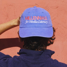 Load image into Gallery viewer, "Millennials for Media Literacy" Hat
