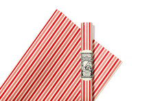 Load image into Gallery viewer, Red &amp; Pink Stripe Wrapping Paper
