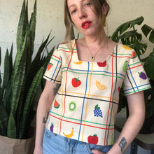 Load image into Gallery viewer, Fruit Salad Crop Top
