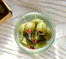 Load image into Gallery viewer, Green Olive Beeswax Candles
