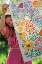 Load image into Gallery viewer, Organic Cotton Tea Towel | Wildflower
