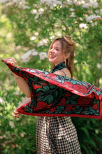 Load image into Gallery viewer, Rose Silk Scarf
