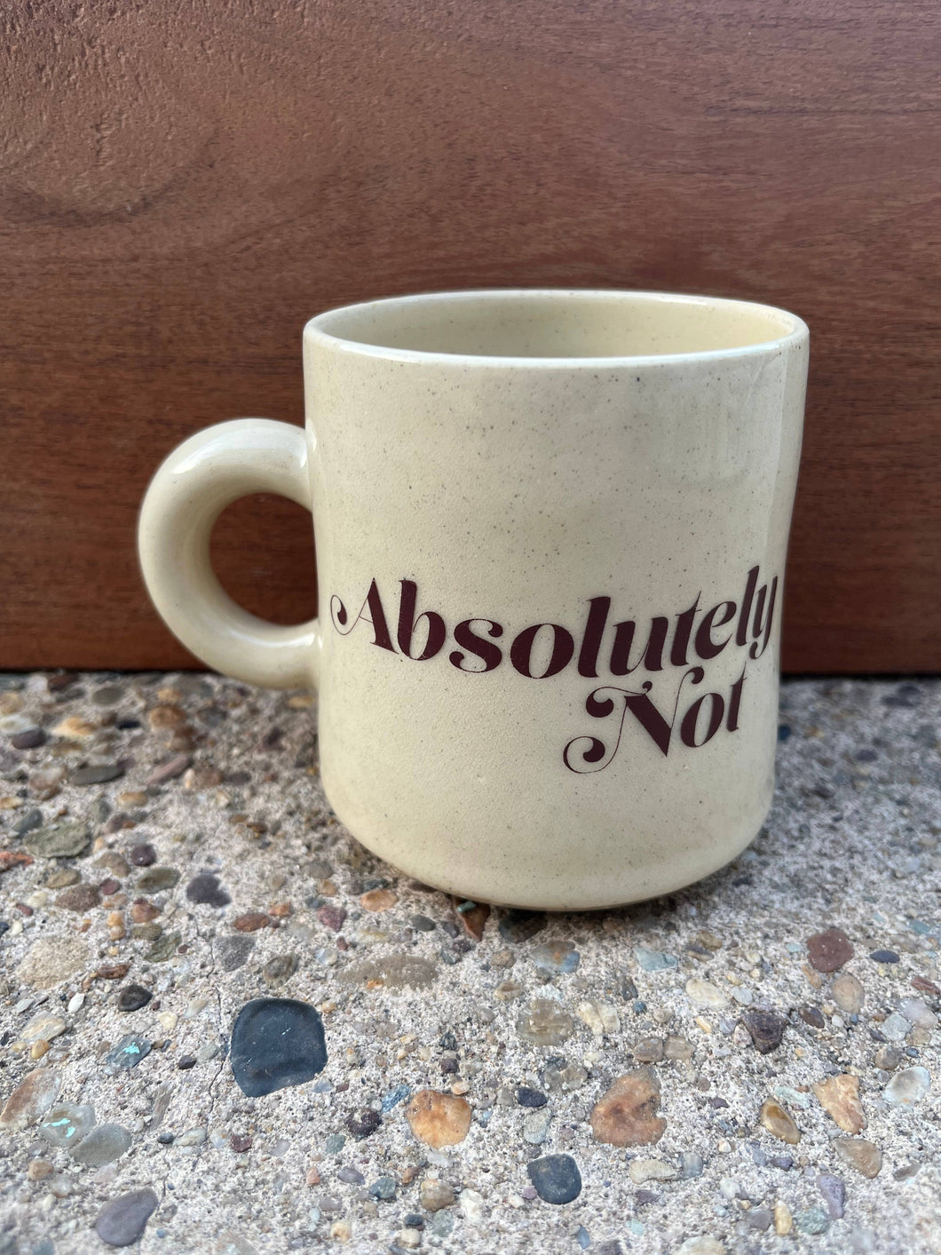 Absolutely Not Handmade Mug