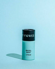 Load image into Gallery viewer, Basil Mint Organic Lip Balm / 0.3 oz Biodegradable Tube
