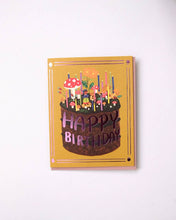 Load image into Gallery viewer, Mushroom Cake Birthday Card
