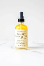 Load image into Gallery viewer, Sunset Body Oil | Clary Sage &amp; Vetiver
