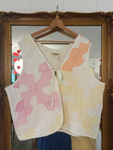 Load image into Gallery viewer, Reclaimed Vintage Textile Quilt Vest
