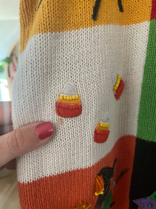 Vintage Knit Halloween Vest